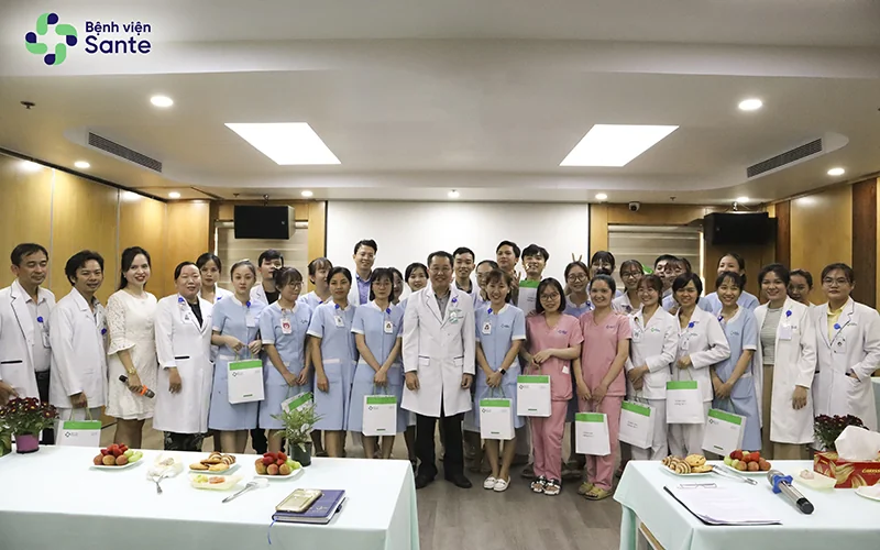 HONORING INTERNATIONAL NURSES DAY – MAY 12 CELEBRATING INTERNATIONAL NURSES DAY - 12/5 - SANTE Hospital, Binh Thanh, HCMC