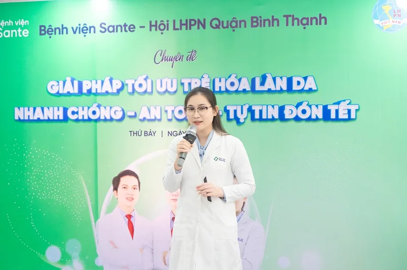 HỘI THẢO: GIẢI PHÁP TỐI ƯU TRẺ HÓA LÀN DA NHANH CHÓNG - AN TOÀN - TỰ TIN ĐÓN TẾT - Bệnh viện SANTE Bình Thạnh, TP.HCM HỘI THẢO: GIẢI PHÁP TỐI ƯU TRẺ HÓA LÀN DA NHANH CHÓNG - AN TOÀN - TỰ TIN ĐÓN TẾT - Bệnh viện SANTE Bình Thạnh, TP.HCM