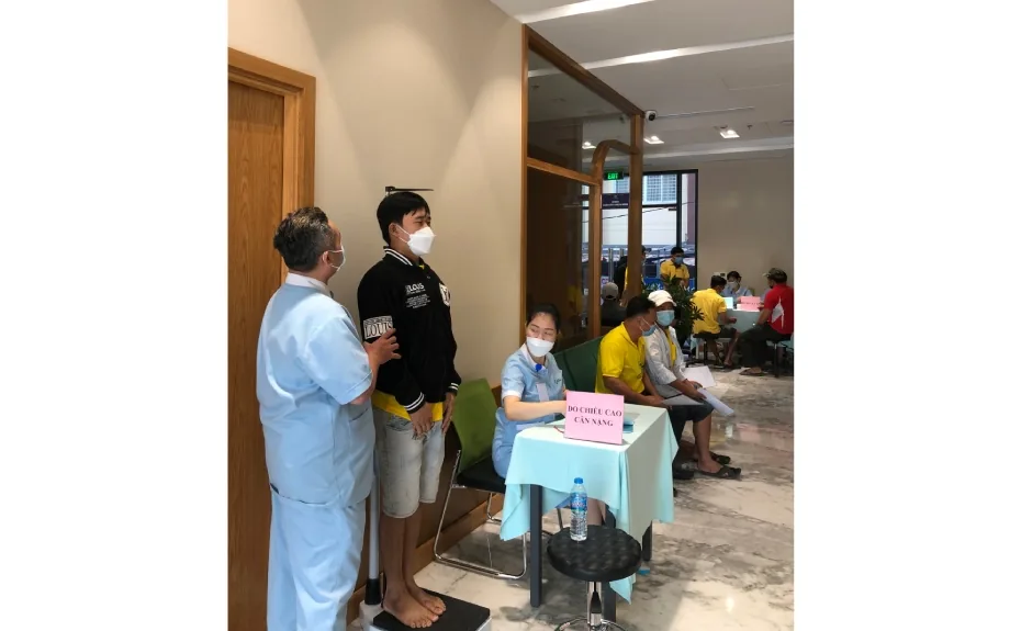 Height Measurement Height Measurement - SANTE Hospital, Binh Thanh, HCMC