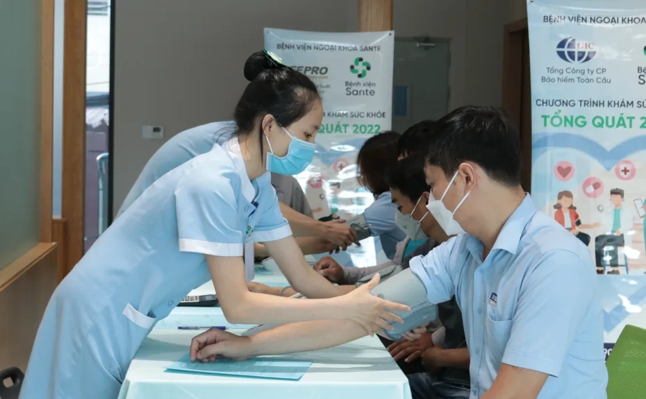 Blood Pressure Measurement 1 Blood Pressure Measurement 1 - SANTE Hospital, Binh Thanh, HCMC