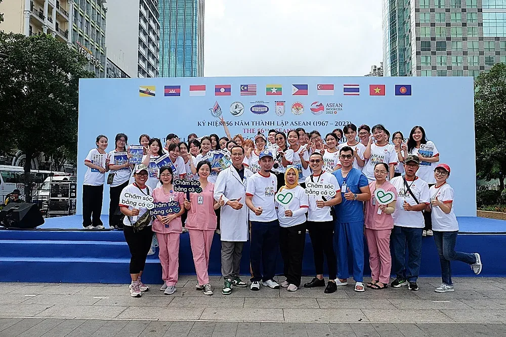 산테 병원은 인도네시아 총영사관과의 긴밀한 협력을 통해 '아세안 펀 워크(ASEAN Fun Walk)' 행사를 성공적으로 개최하는 데 기여하였습니다.