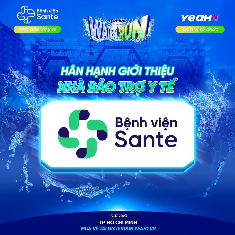 Sante International Hospital Serves as Official Medical Sponsor for Revive Water Run 2023