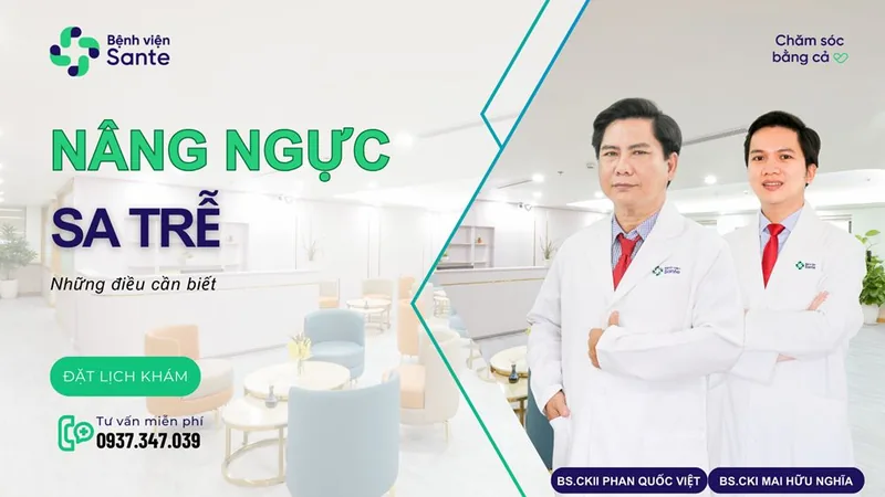 Bệnh viện Sante - Nâng ngực sa trễ (Hình 2) Bệnh viện Sante - Nâng ngực sa trễ (Hình 2)